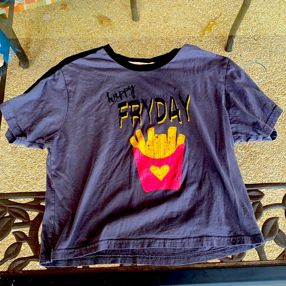 FRYDAY Cropped T-Shirt